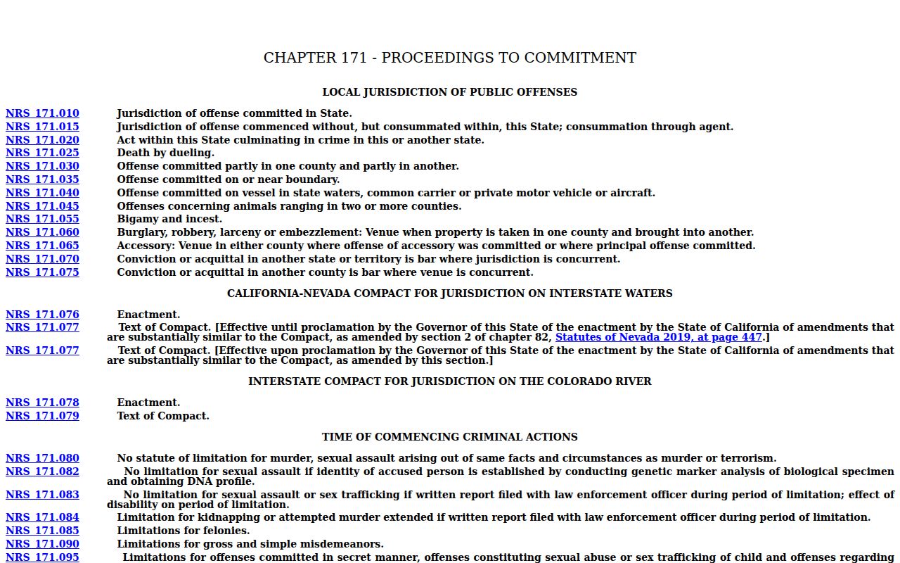 Lincoln County arrest warrants source showing Nevada arrest-warrant issuance text
